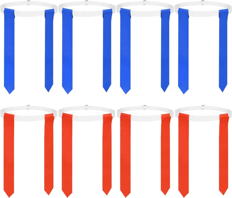 DkOvn Flag Football Set, Flag Football Belts with Flags, Easy Tear Away Belt for Youths, Adult Players of Flag Football - Image 1